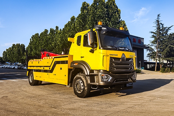 16Ton Wrecker Truck with Integrated Towingand Lifting