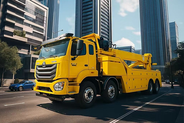 50T Detachable Crane&Tow Wrecker