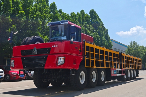 Truck-mounted drilling rig special vehicle chassis